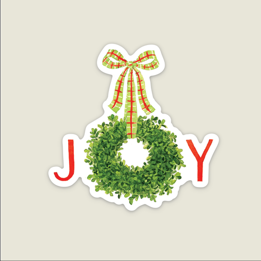 Joy Holiday Sticker