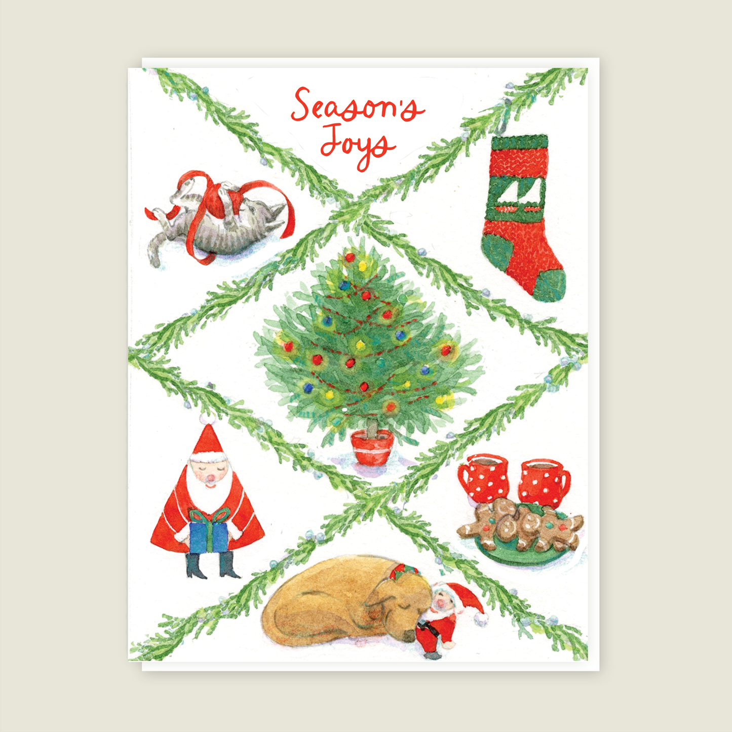 Season's Joys Seasonal card