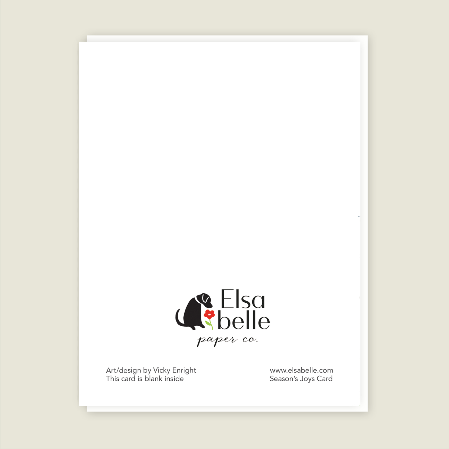 Season's Joys Seasonal card