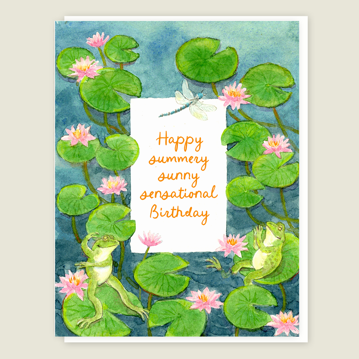 Summer Birthday Seasonal card