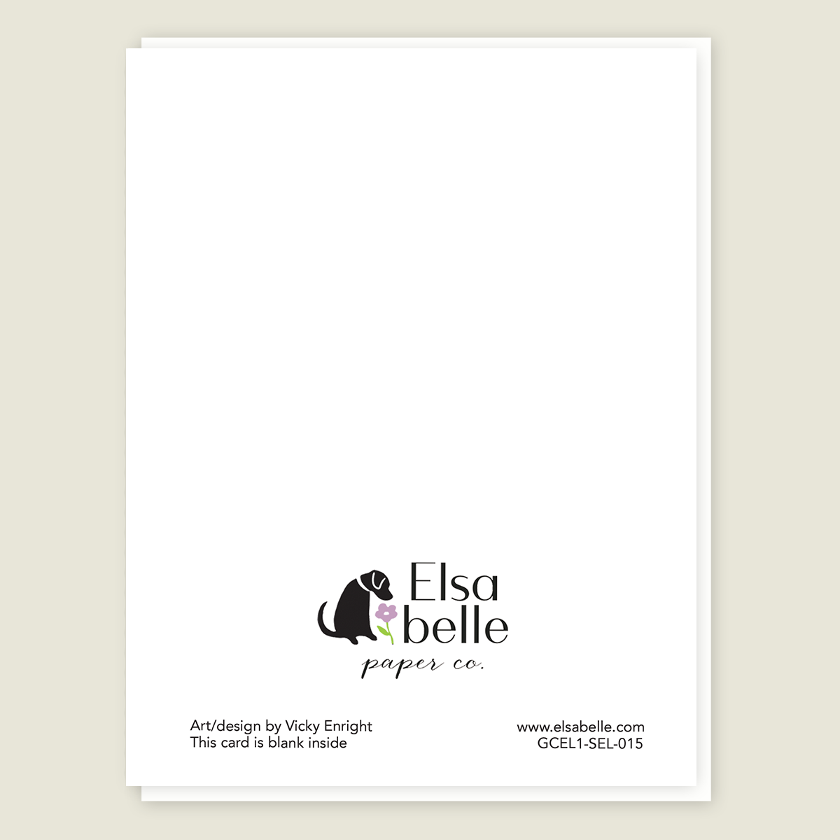 Lily of the Valley Easter Card