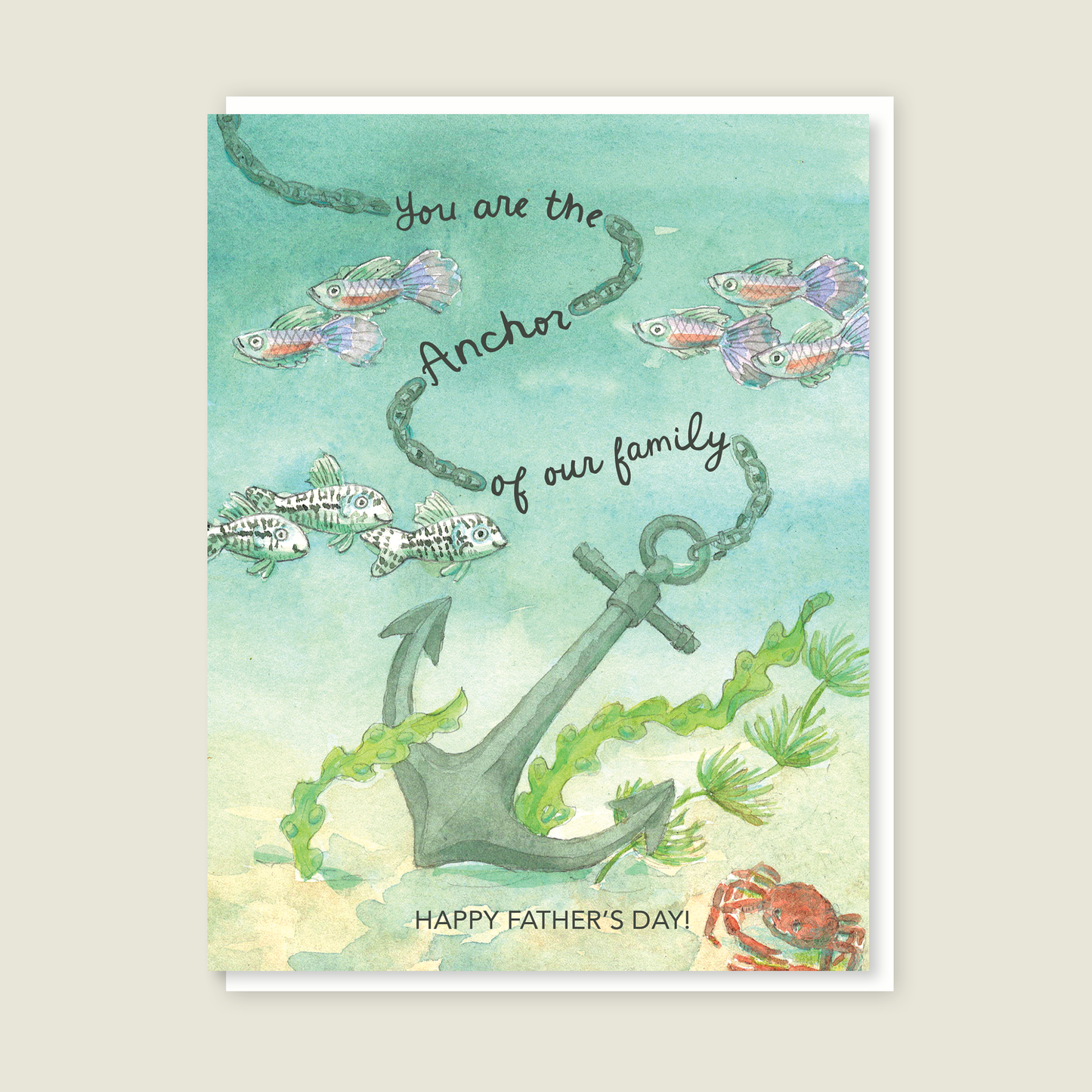 Anchor Father's Day Seasonal Card