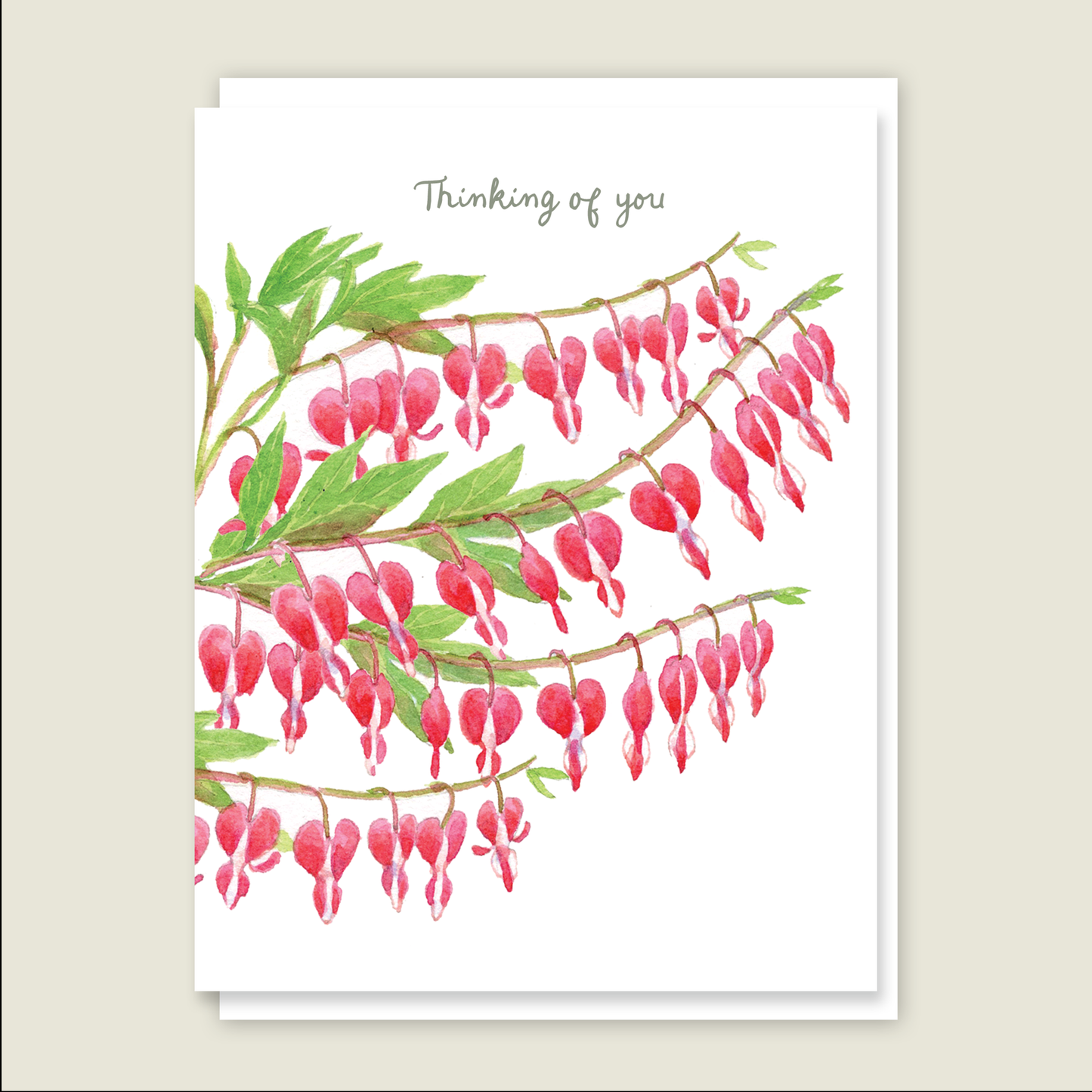 Bleeding Hearts Thinking of You Card