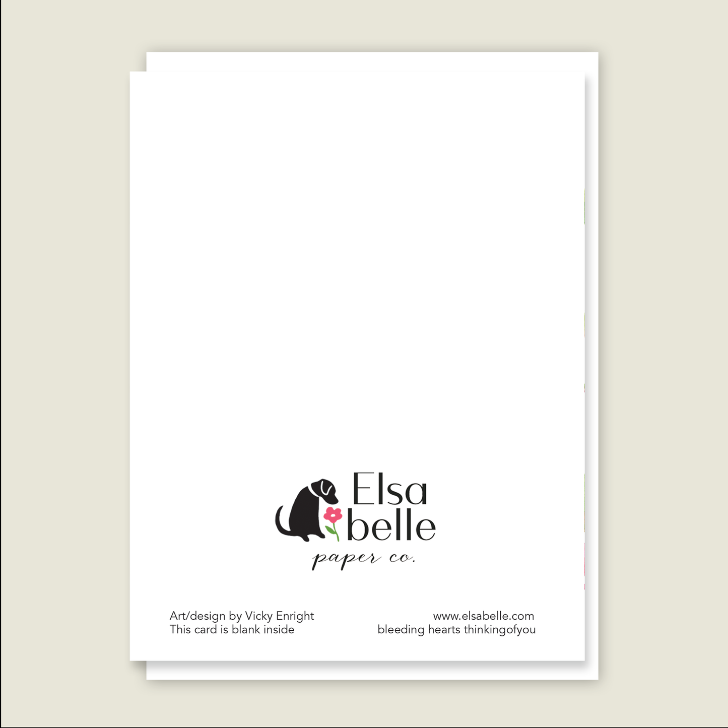 Bleeding Hearts Thinking of You Card