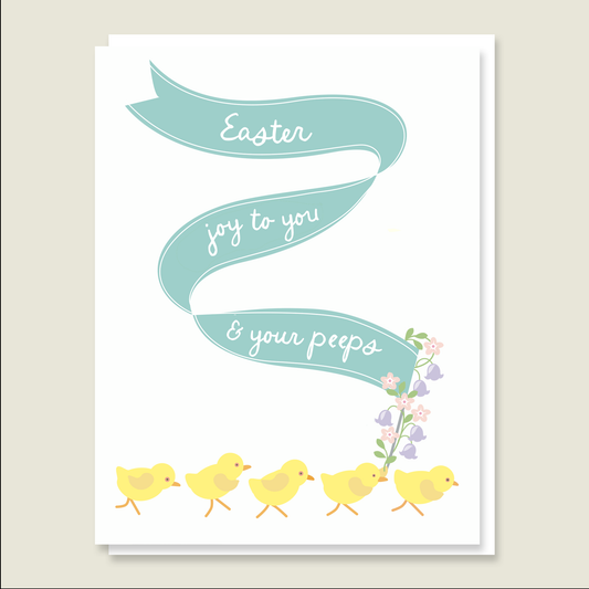 Easter Chicks Seasonal Card