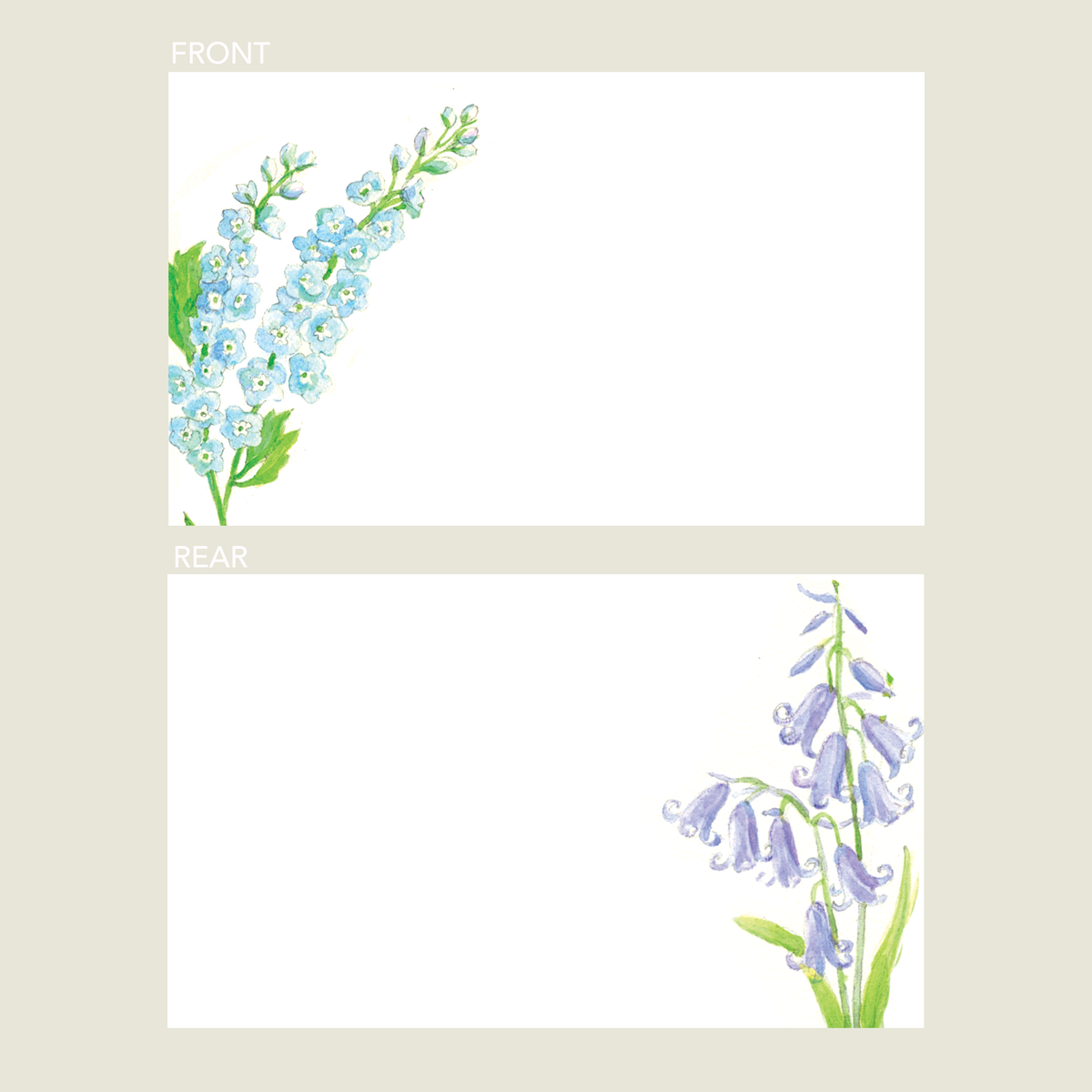 Elsabelle Wee Notecards - Elsie's Flowers