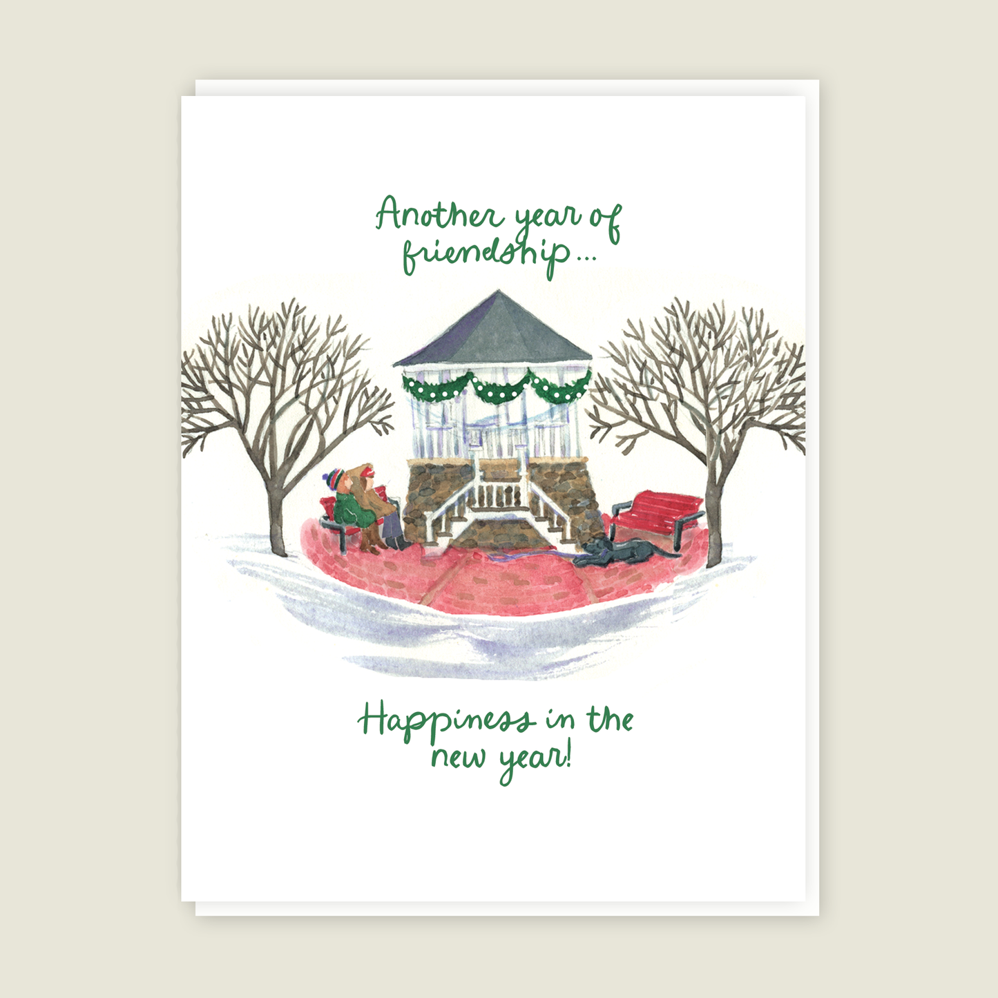 Friends Holiday/New Years Seasonal card