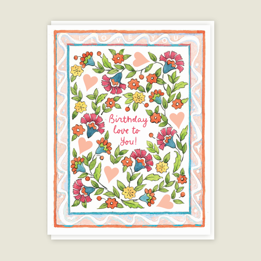 Pottery Love Birthday Card