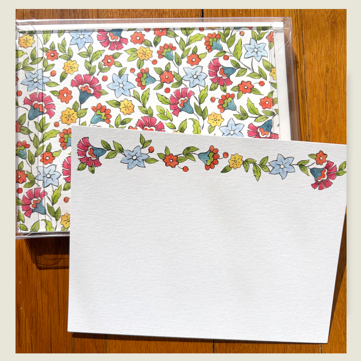 Pottery Flowers Notecards