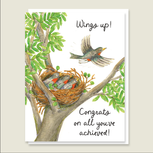 Robin Graduation Card