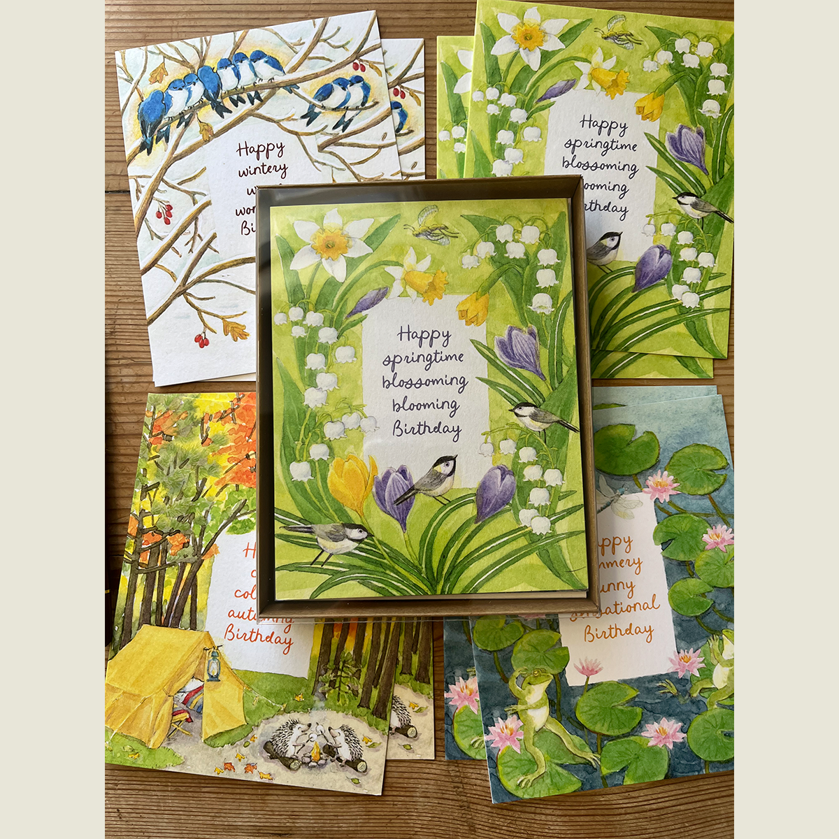 Assorted Seasonal Birthday Boxed Set