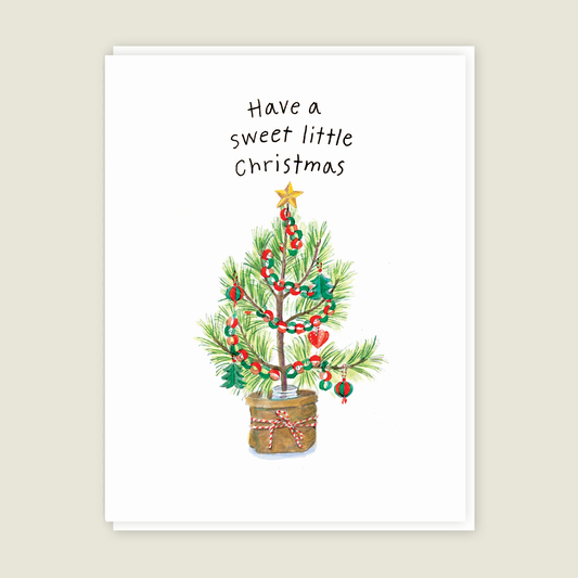 Sweet Little Christmas Tree Card