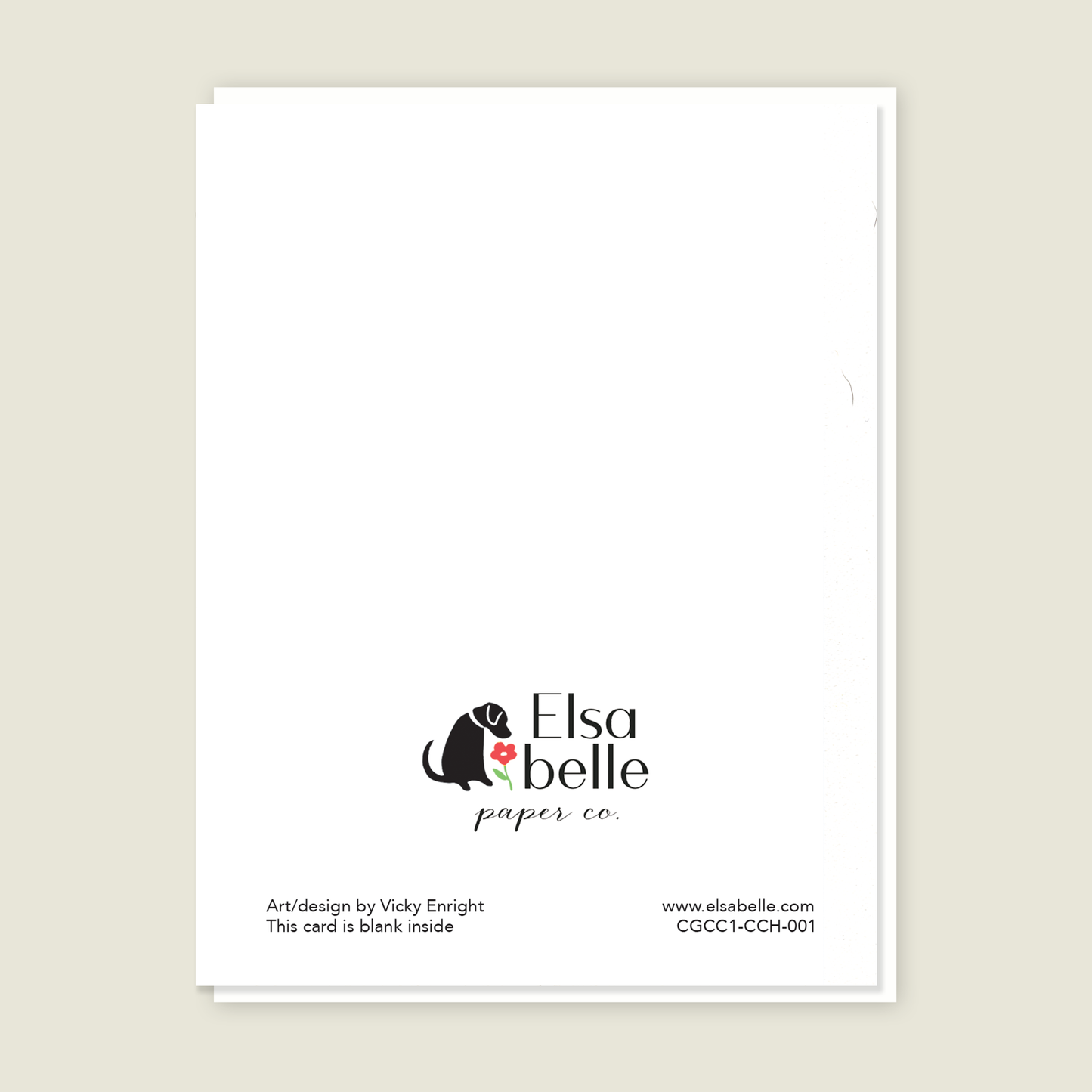 Cat Christmas Tree Card