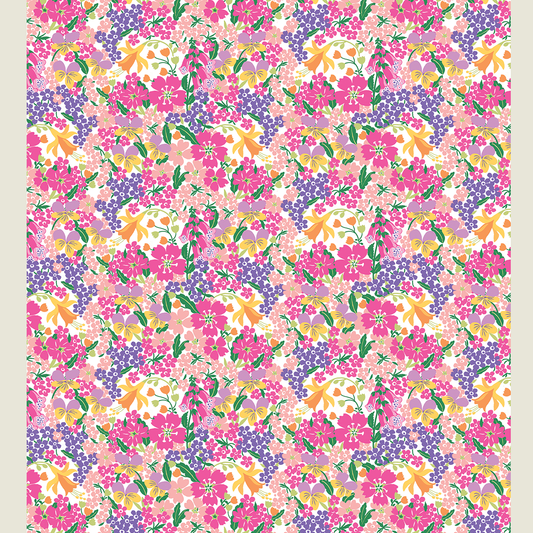 Graphic Garden Wrapping Paper