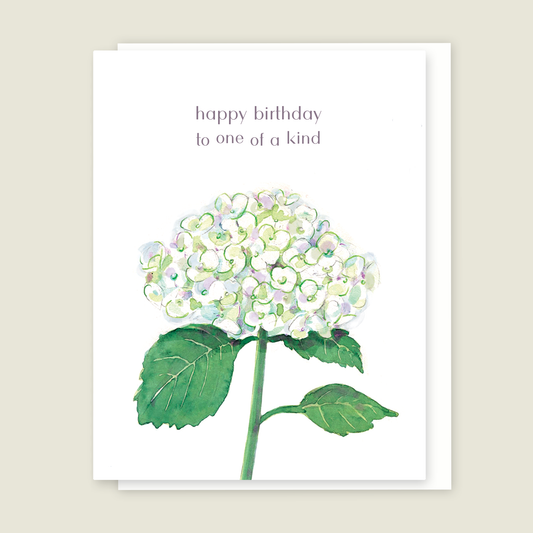 Hydrangea Birthday card