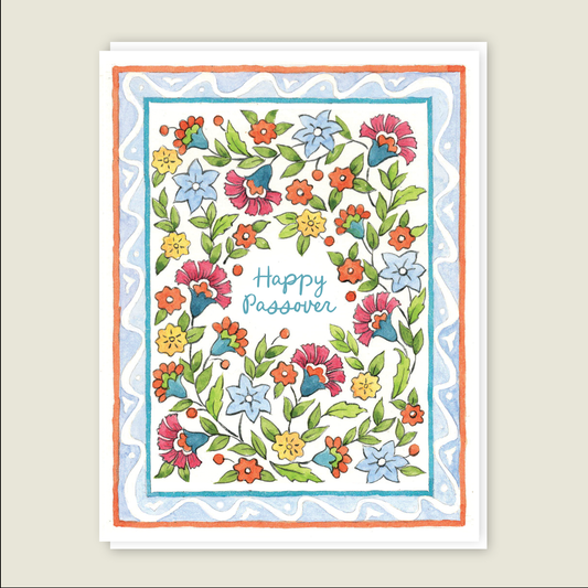 Passover Floral Seasonal Card