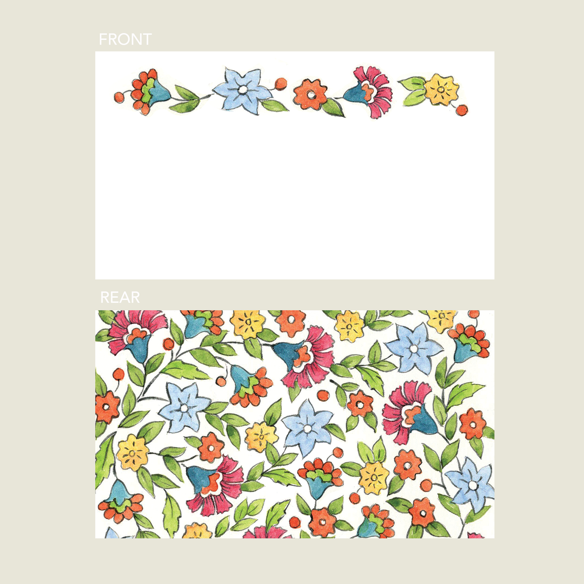 Elsabelle Wee Note Cards - Pottery Design