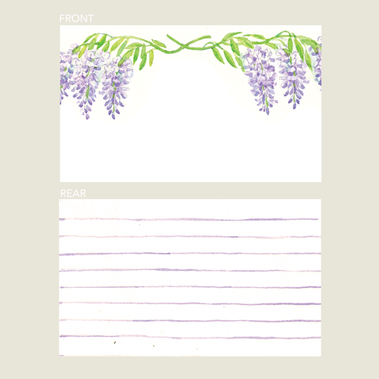 Elsabelle Wee Notecards - Wisteria Design